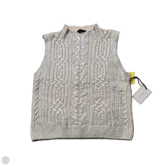 Vest Sweater By 1.state In Silver, Size: M