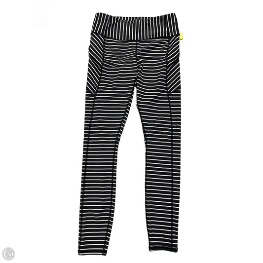 Athletic Leggings By Athleta In Striped Pattern, Size: S