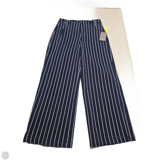 Pants Cropped By Lysse In Blue Denim, Size: M