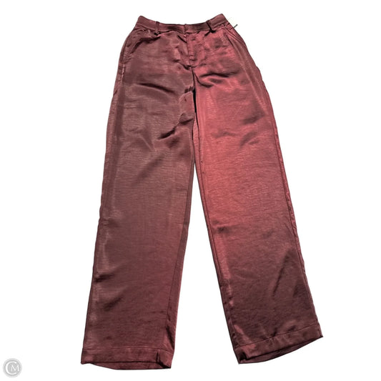 Pants Dress By Good American In Maroon, Size: 0