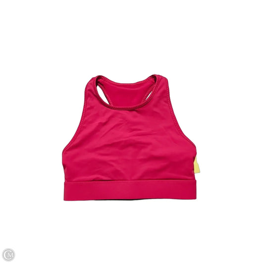 Athletic Bra By Cmf In Red, Size: S