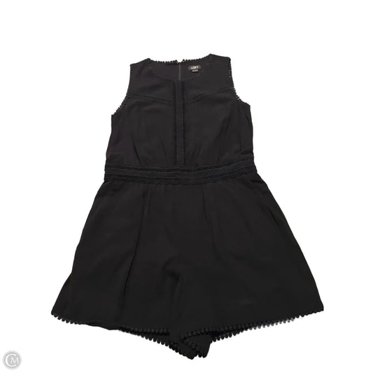 Romper By Ann Taylor In Black, Size: 4