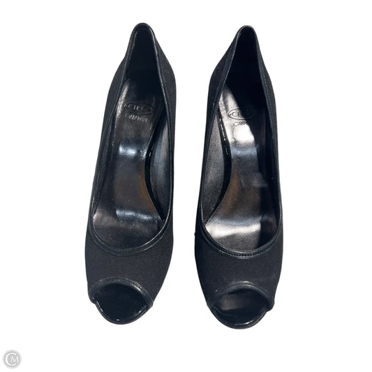 Shoes Heels Wedge By Joan And David In Black, Size: 7.5