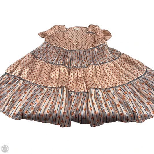 Dress Casual Midi By Urban Outfitters In Multi-colored, Size: S