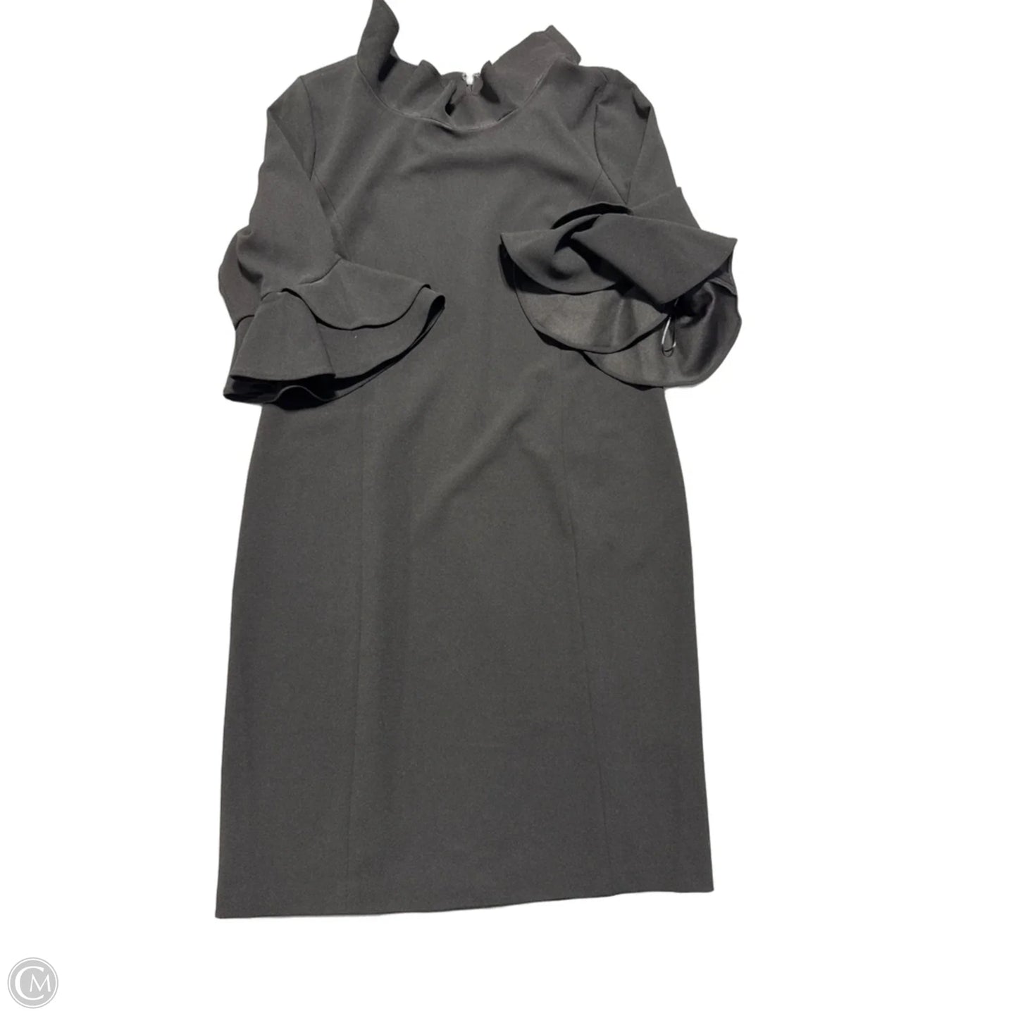 Dress Casual Midi By Dkny In Black, Size: Xl