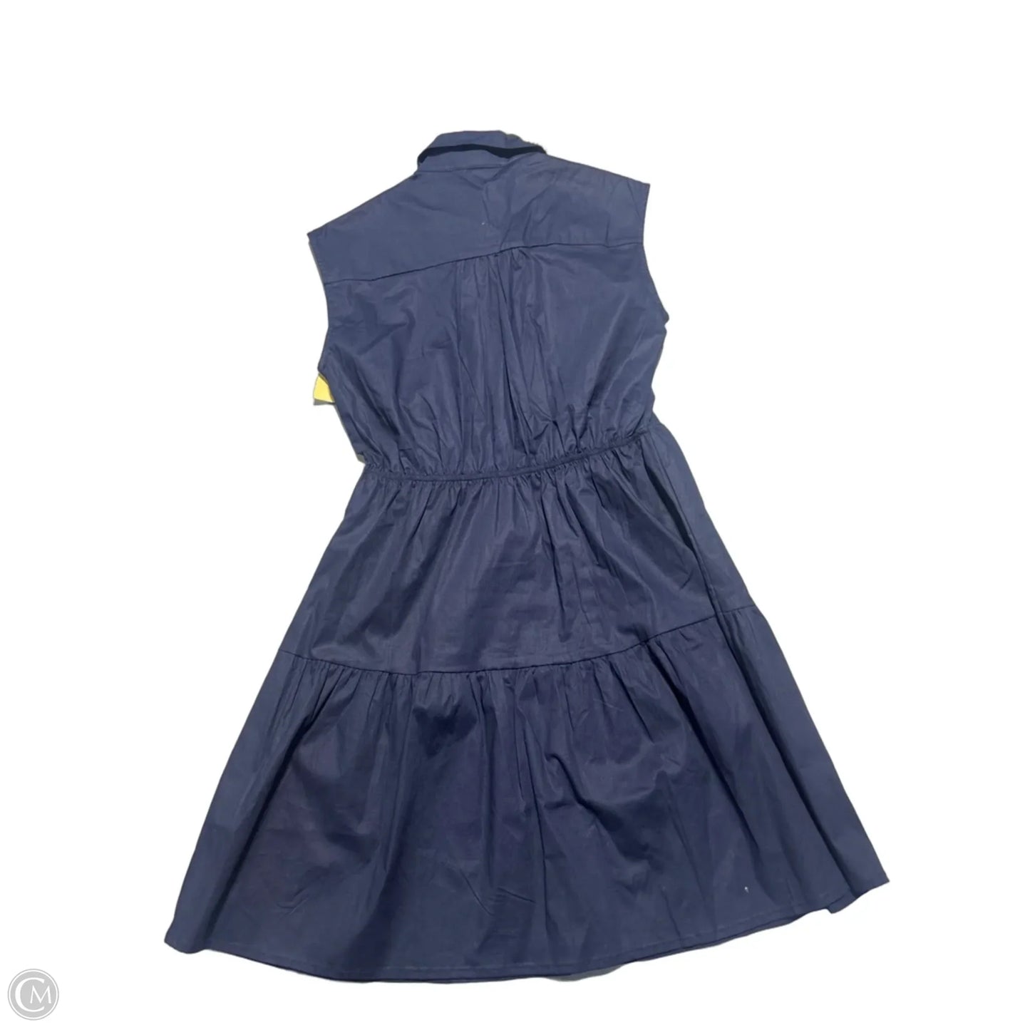 Dress Casual Midi By Monteau In Navy, Size: M