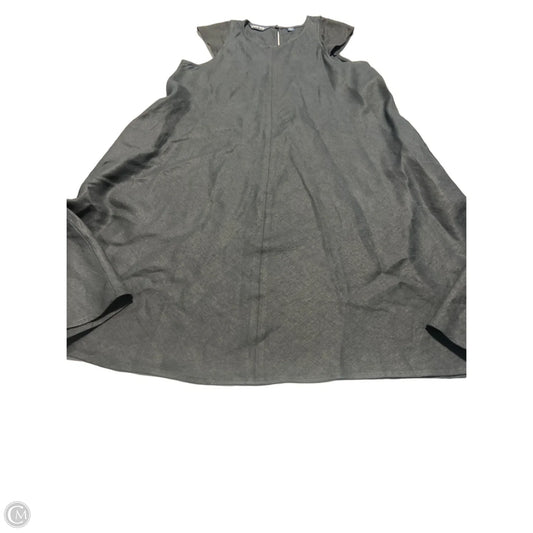 Dress Casual Midi By Lands End In Black, Size: M