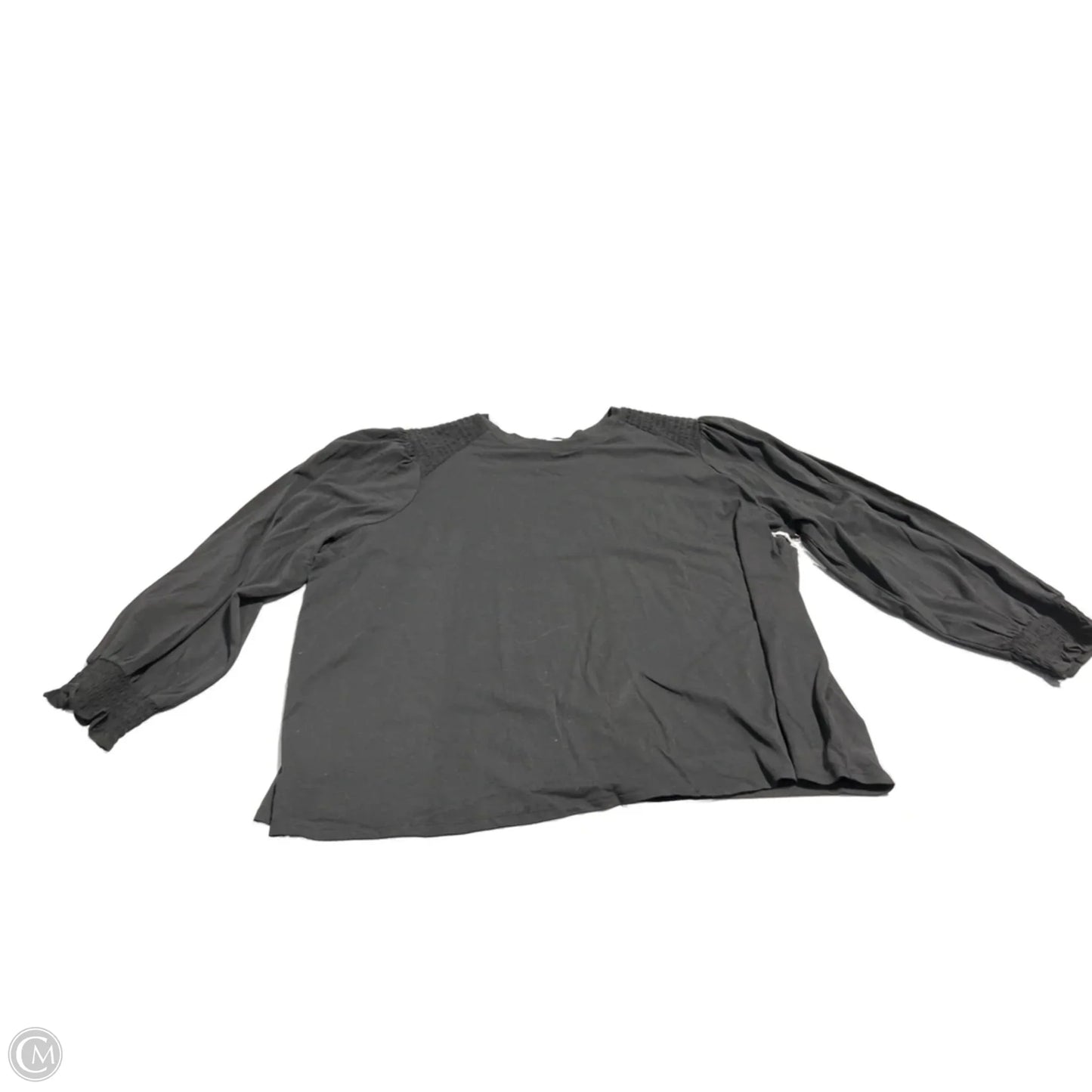 Top Long Sleeve By Lc Lauren Conrad In Black, Size: 3x