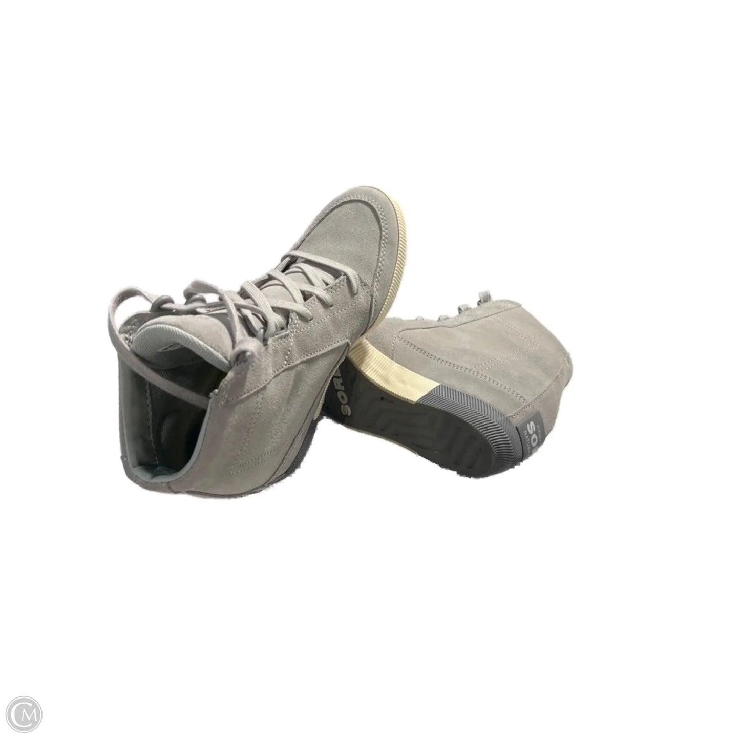 Boots Ankle Flats By Sorel In Grey, Size: 6.5