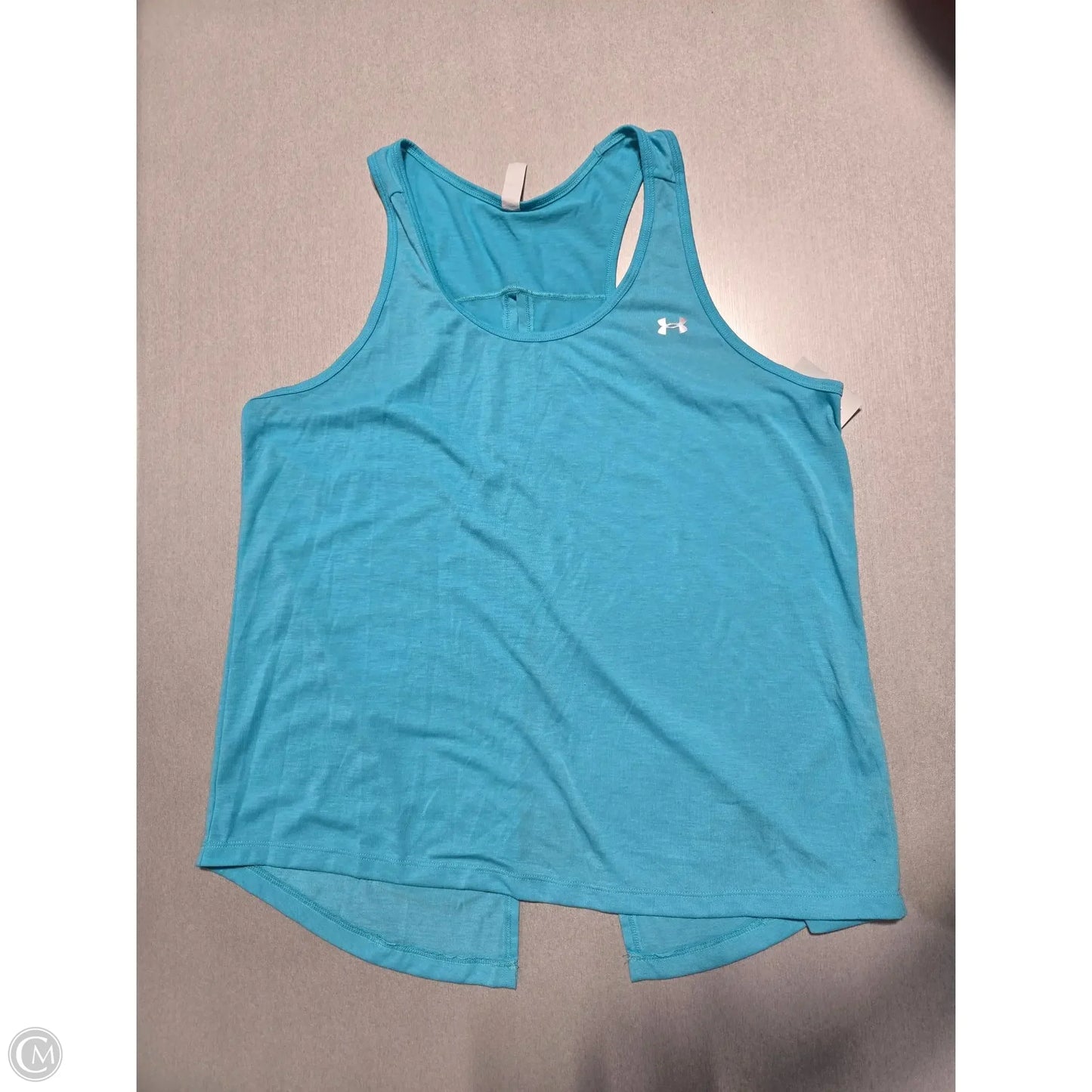 Athletic Tank Top By Under Armour In Teal, Size: Xl