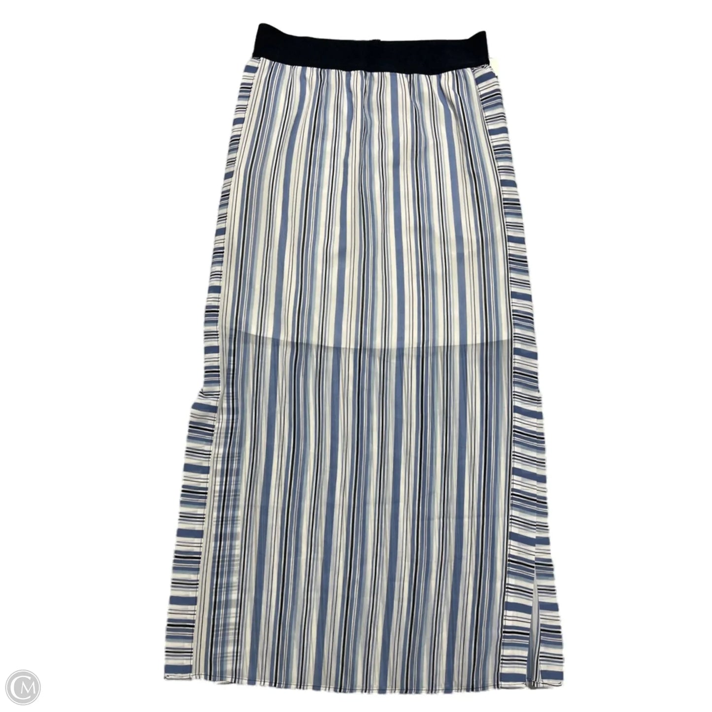 Skirt Maxi By Ann Taylor In Striped Pattern, Size: S