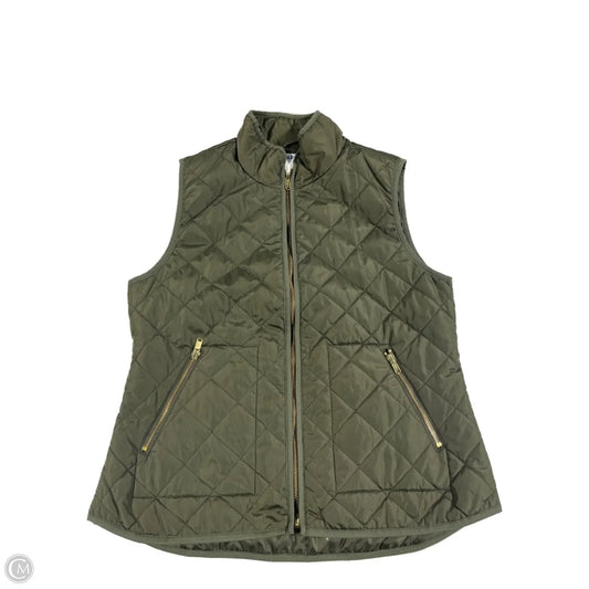 Vest Puffer & Quilted By Old Navy In Green, Size: M