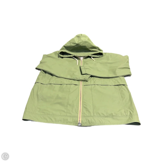 Coat Raincoat By Weatherproof In Green, Size: Xl