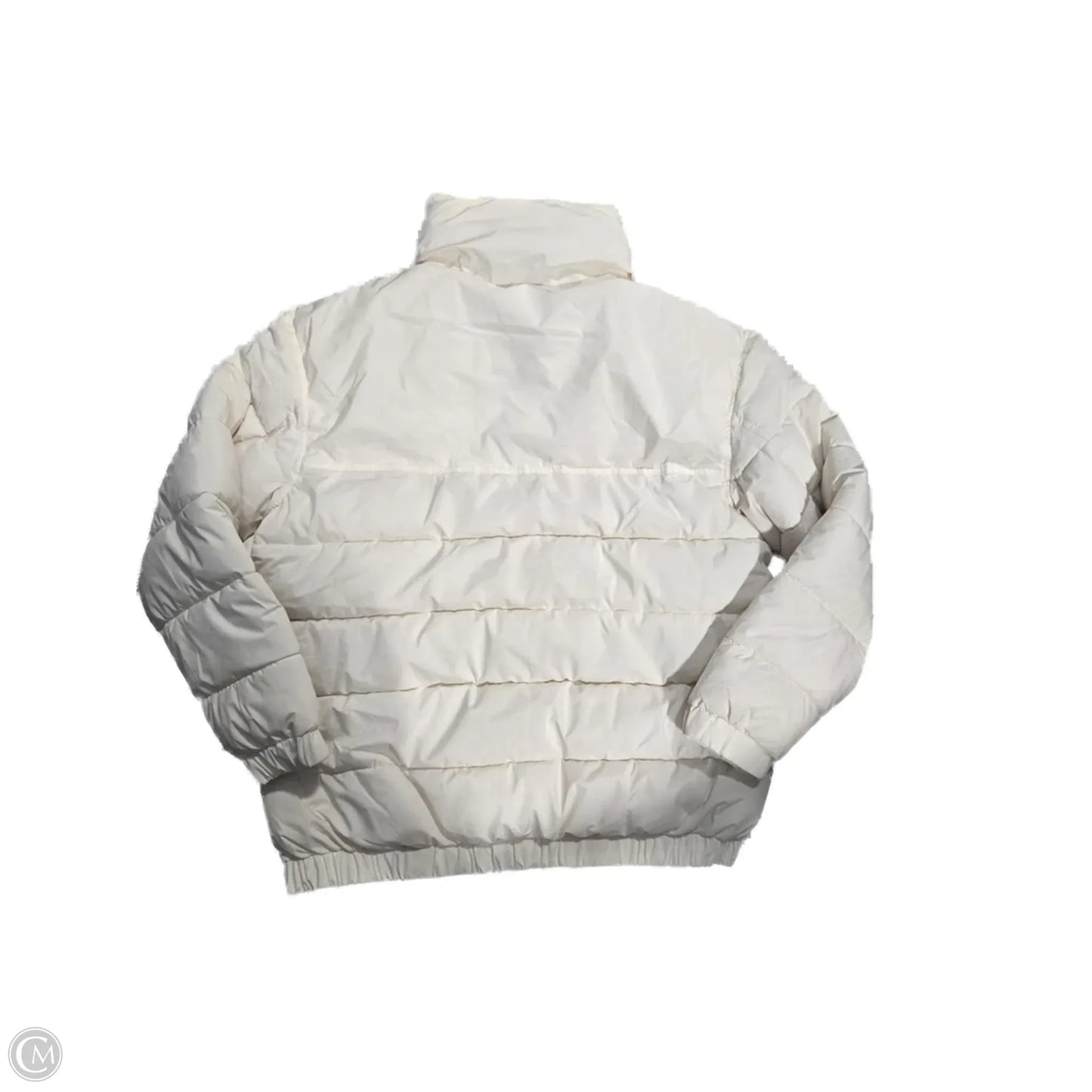 Jacket Puffer & Quilted By Universal Thread In Cream, Size: S