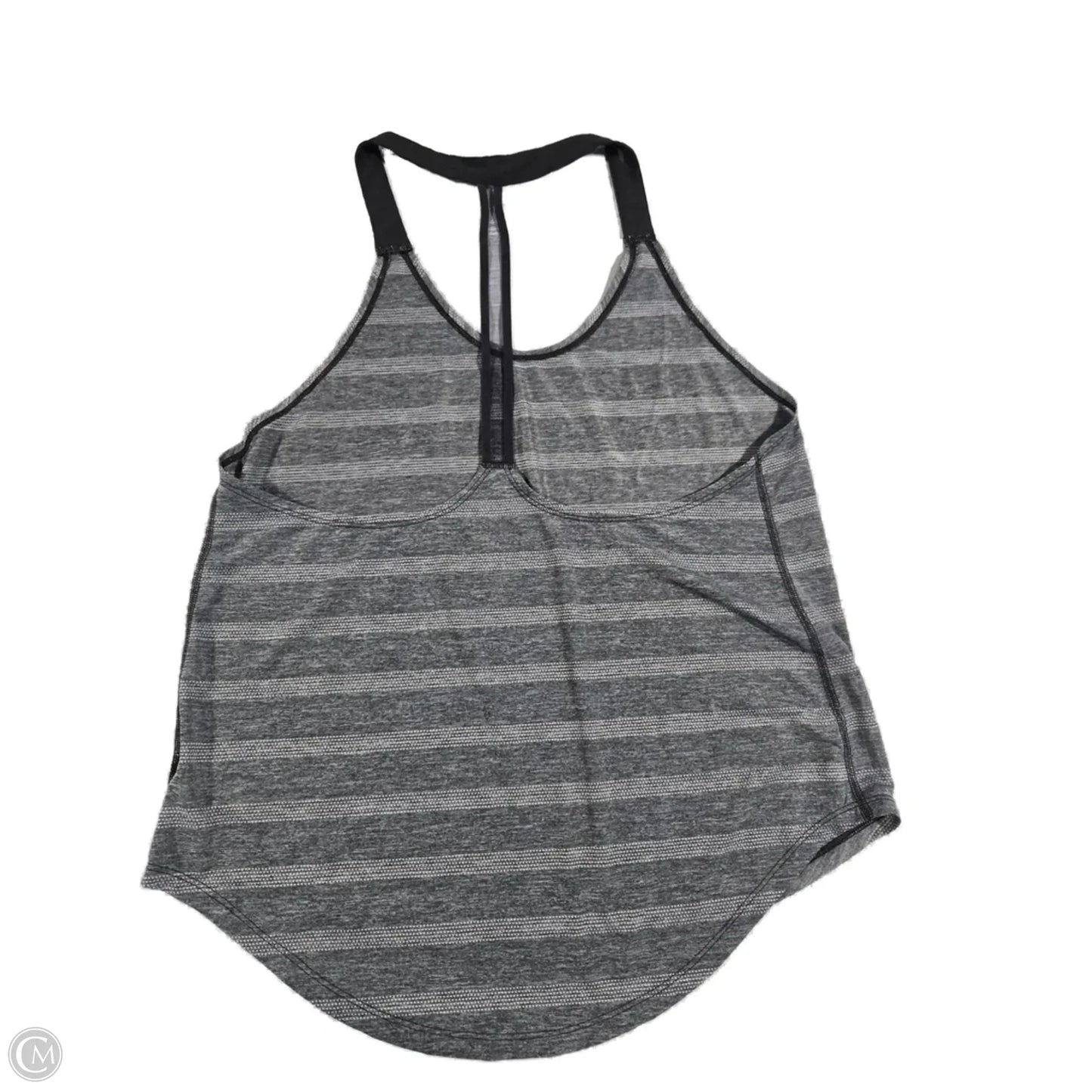 Athletic Tank Top By Nike In Grey, Size: M