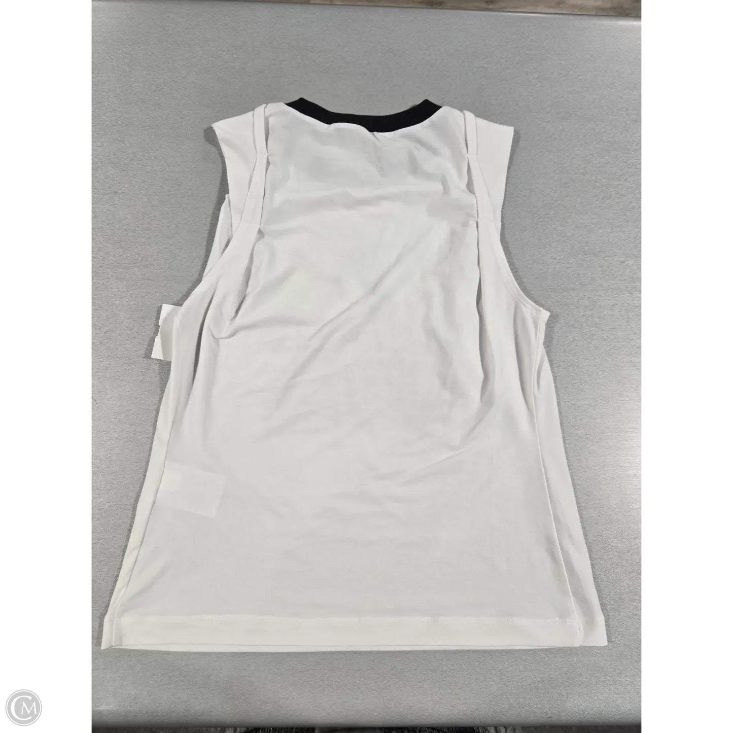 Athletic Tank Top By Nike In White, Size: S
