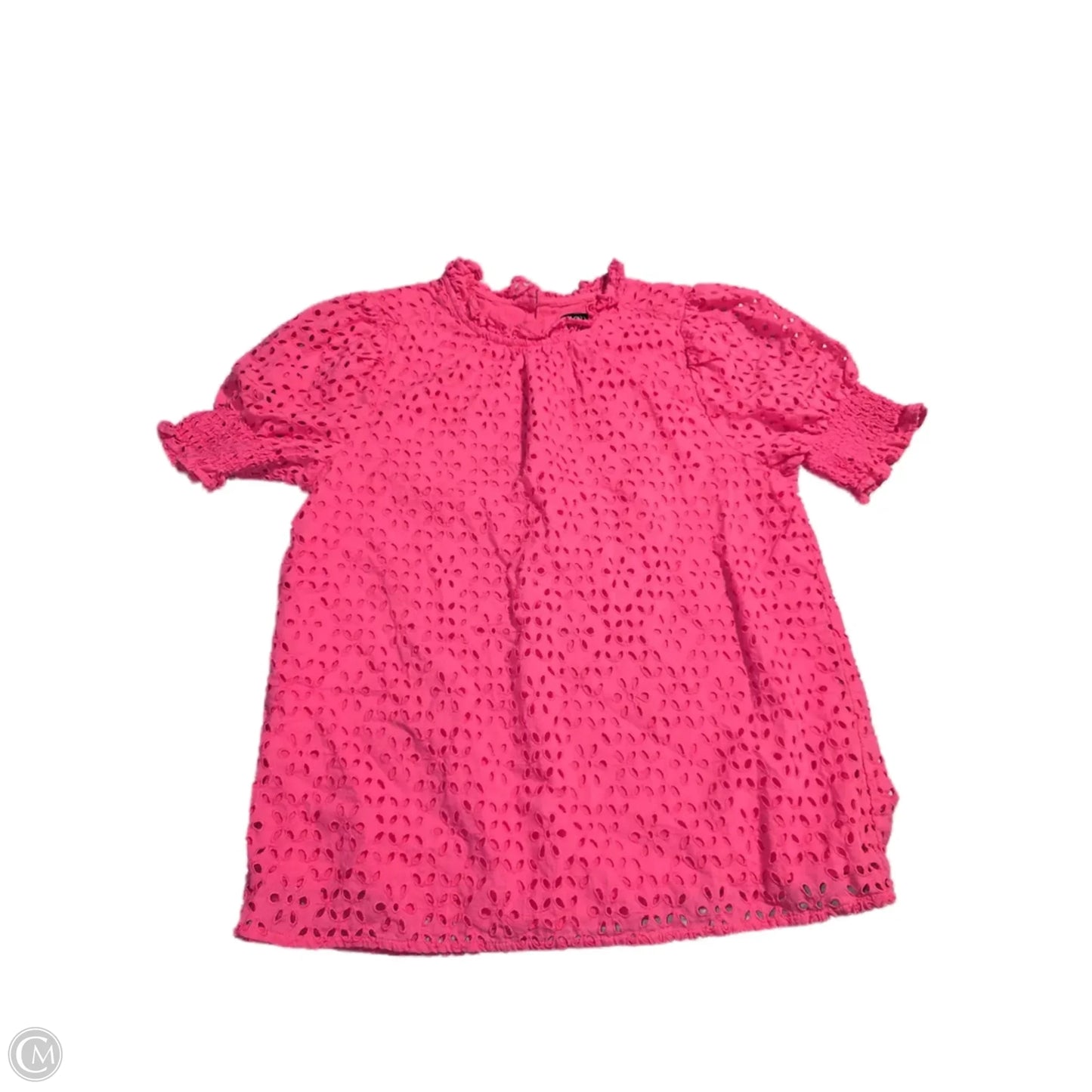 Top Short Sleeve By J. Crew In Pink, Size: Xs
