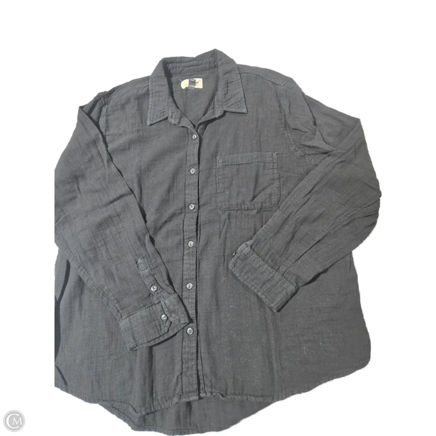 Top Long Sleeve By Universal Thread In Black, Size: Xl