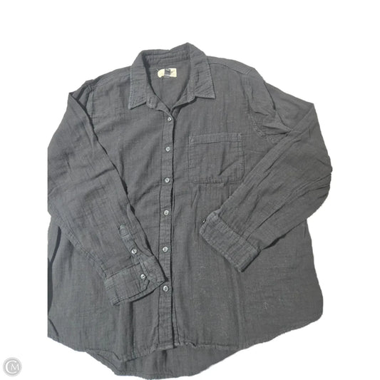 Top Long Sleeve By Universal Thread In Black, Size: Xl