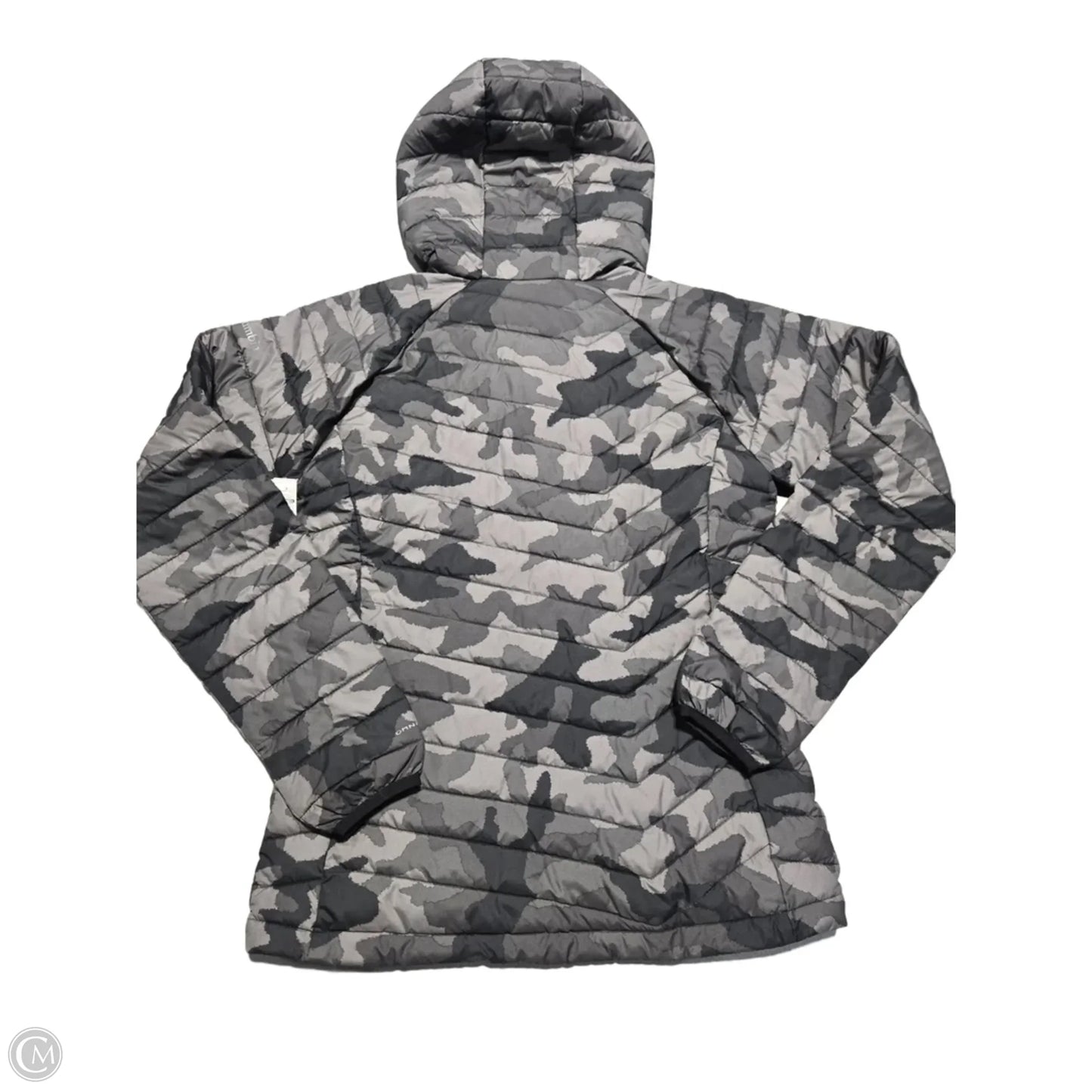 Coat Puffer & Quilted By Columbia In Camouflage Print, Size: M
