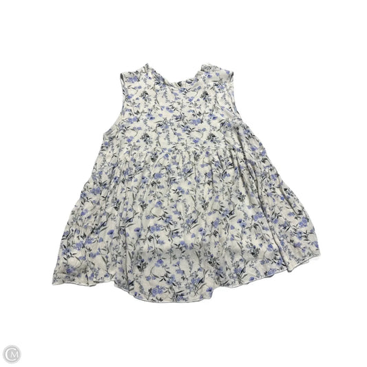 Top Sleeveless By Lovely Melody In Floral Print, Size: M
