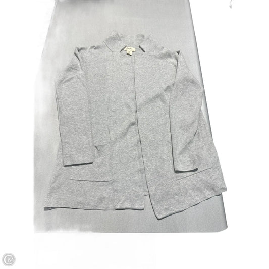 Sweater Cardigan By Jessica Simpson In Grey, Size: M