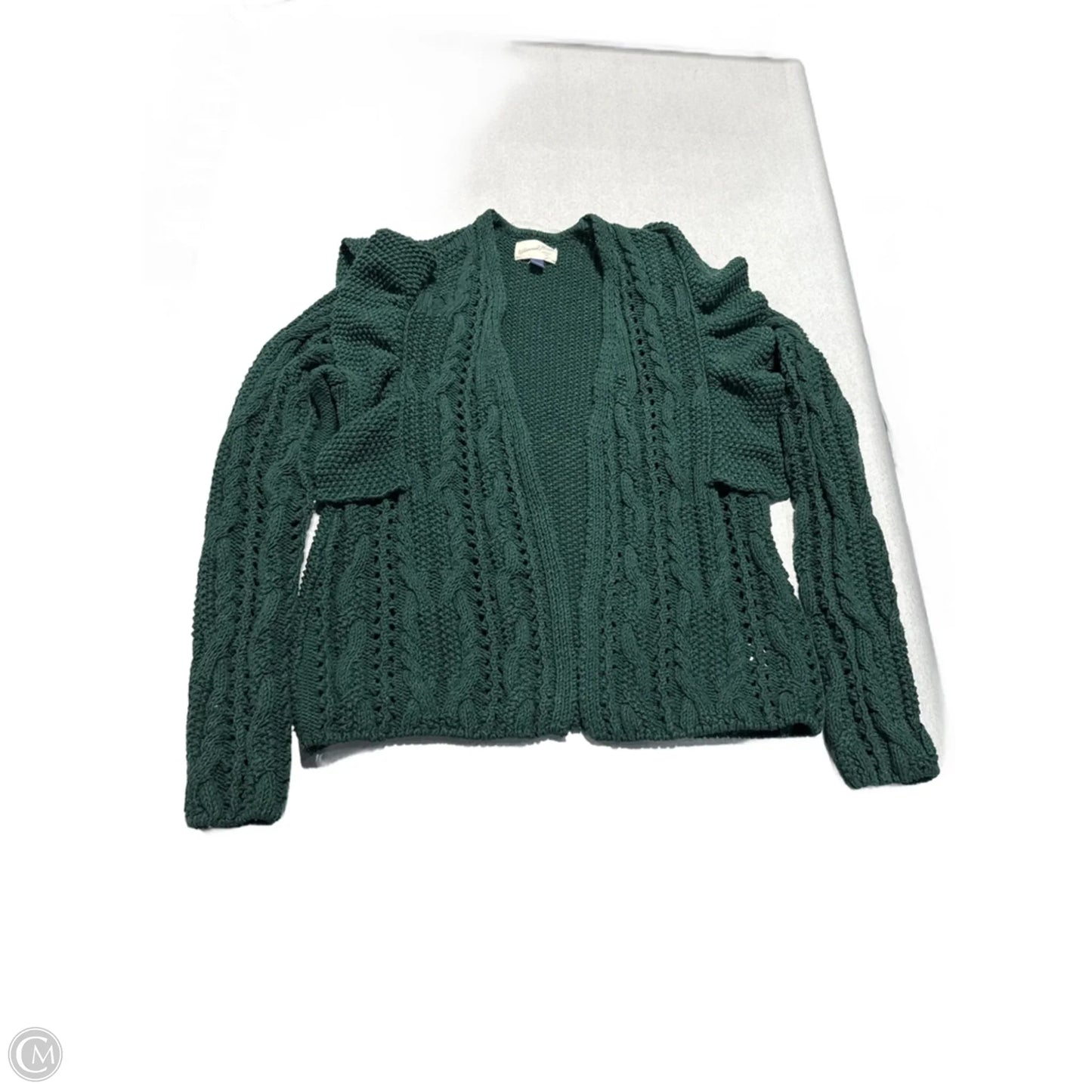 Sweater Cardigan By Universal Thread In Green, Size: S