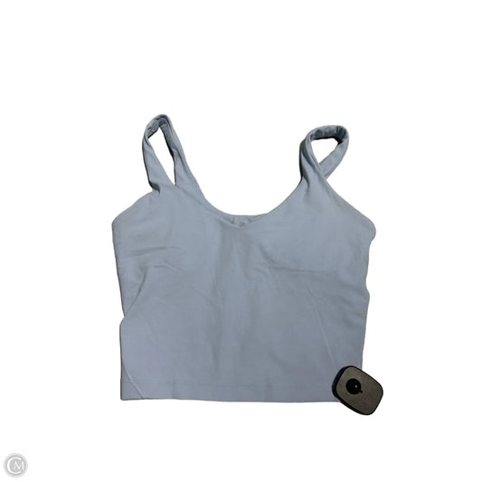 Athletic Tank Top By Lululemon In Blue, Size: M
