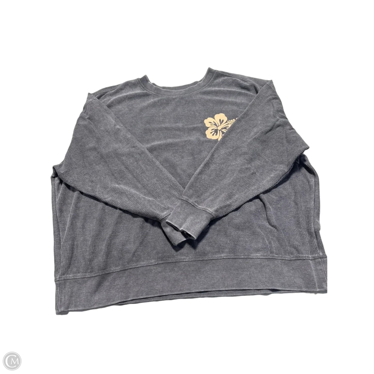 Top Long Sleeve By Maurices In Blue, Size: 2x