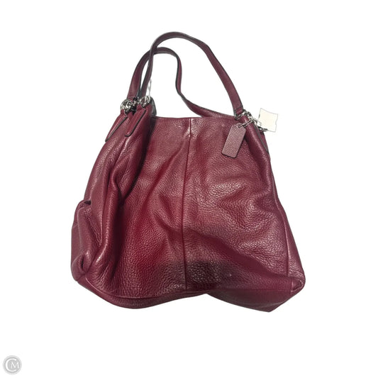 Handbag Designer By Coach, Size: Medium