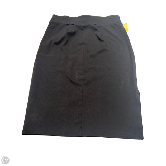 Skirt Midi By Nine West In Black, Size: L