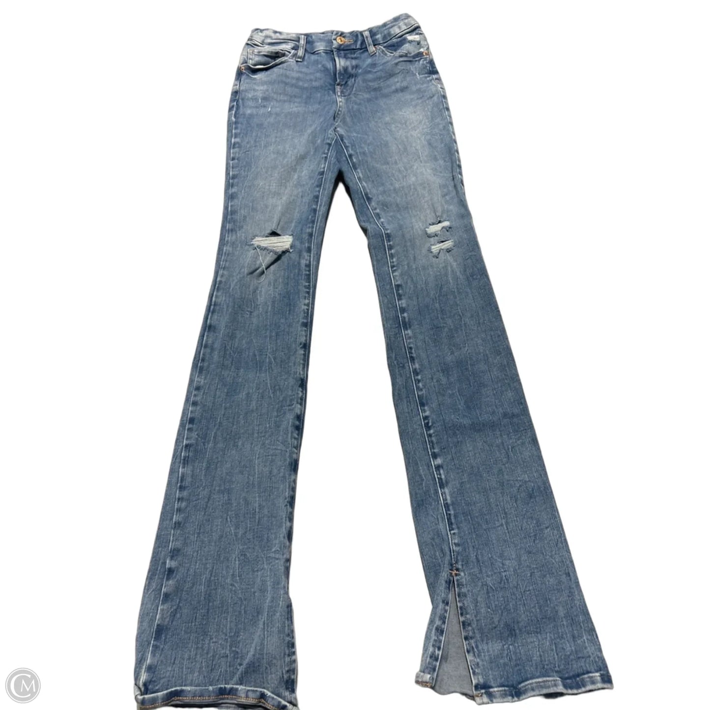 Jeans Straight By Express In Blue, Size: 2