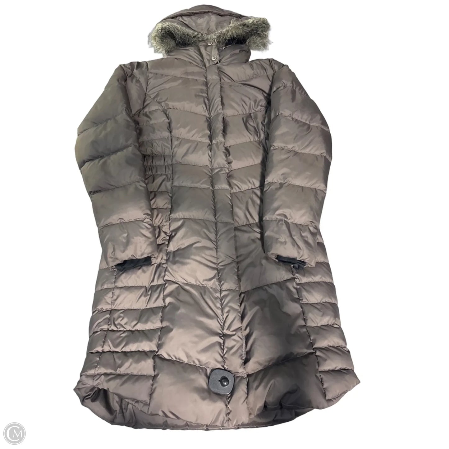 Coat Puffer & Quilted By Columbia In Brown, Size: M