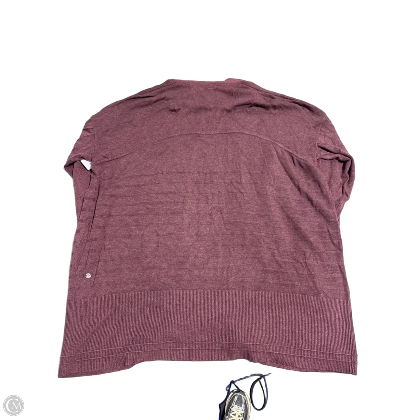 Cardigan By Lululemon In Purple, Size: 10