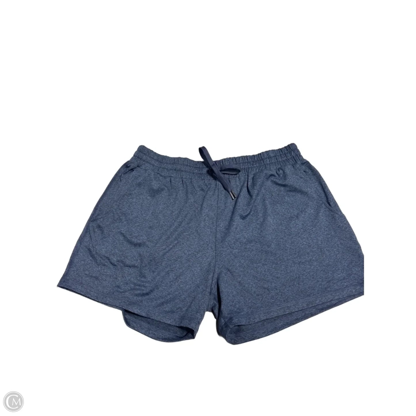 Athletic Shorts By Quince In Blue, Size: L