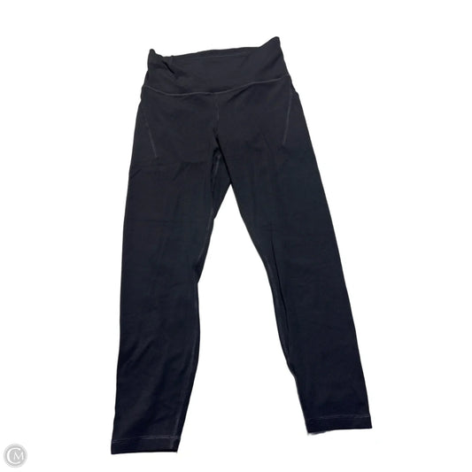 Athletic Leggings By Quince In Black, Size: L