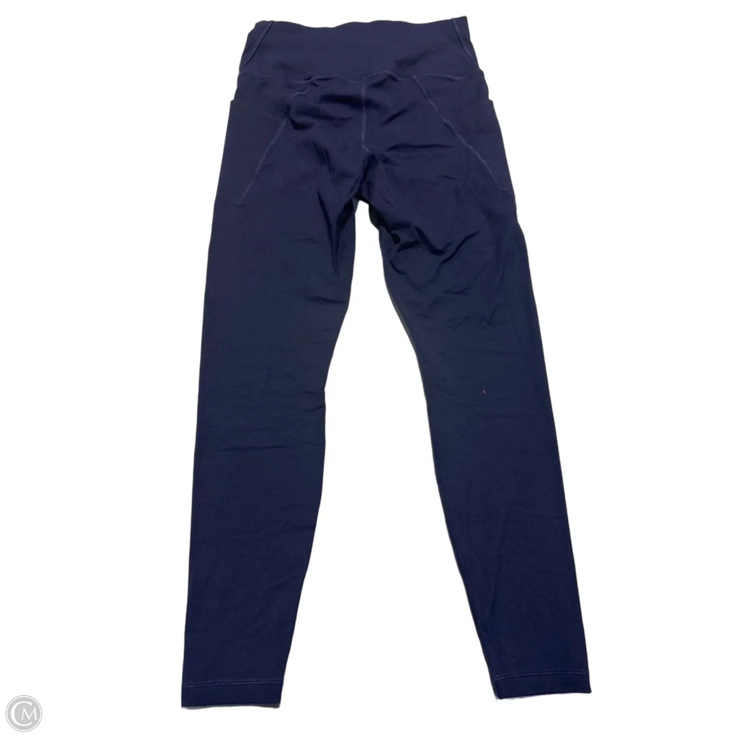 Athletic Leggings By Quince In Navy, Size: L