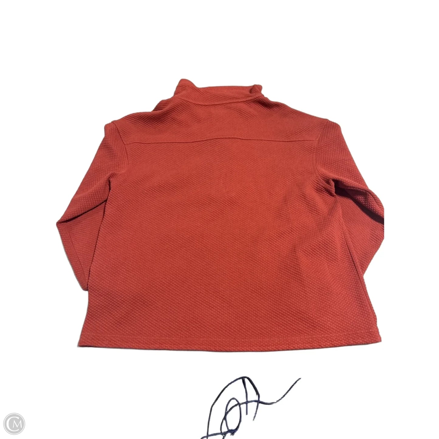 Sweatshirt Collar By Duluth Trading In Red, Size: L