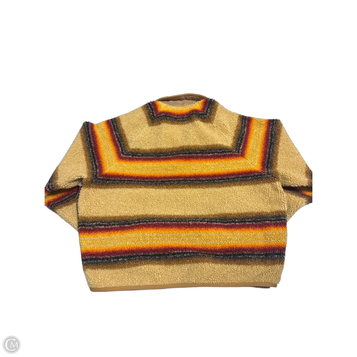 Sweatshirt Crewneck By Faherty In Brown, Size: M