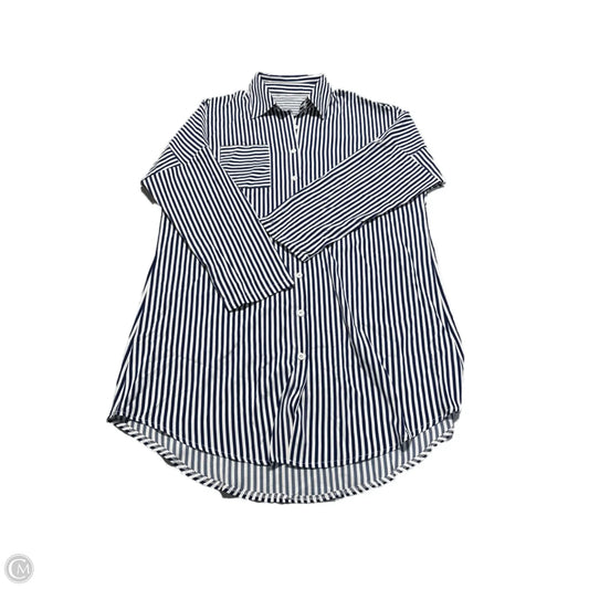 Top Long Sleeve By Shein In Striped Pattern, Size: L