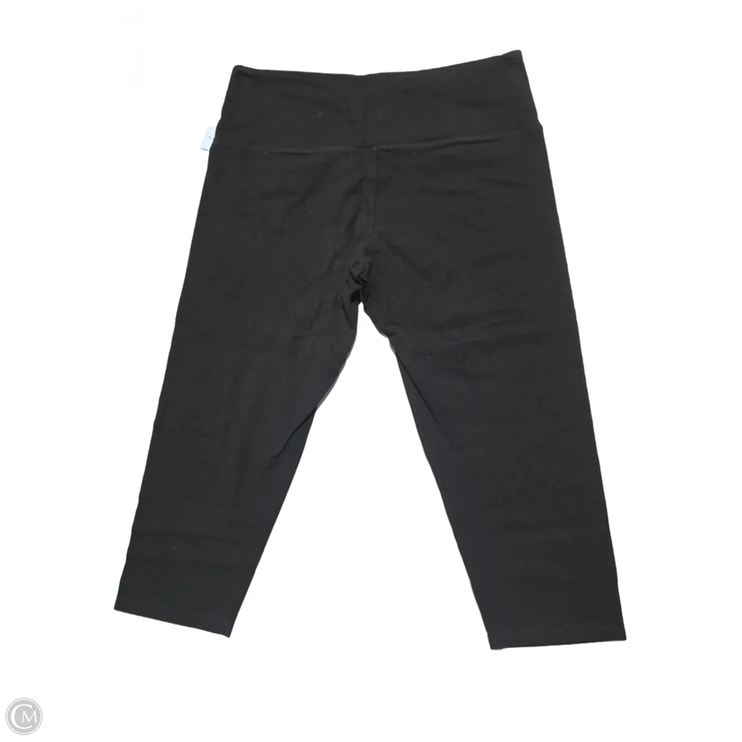 Athletic Capris By Cme In Black, Size: L