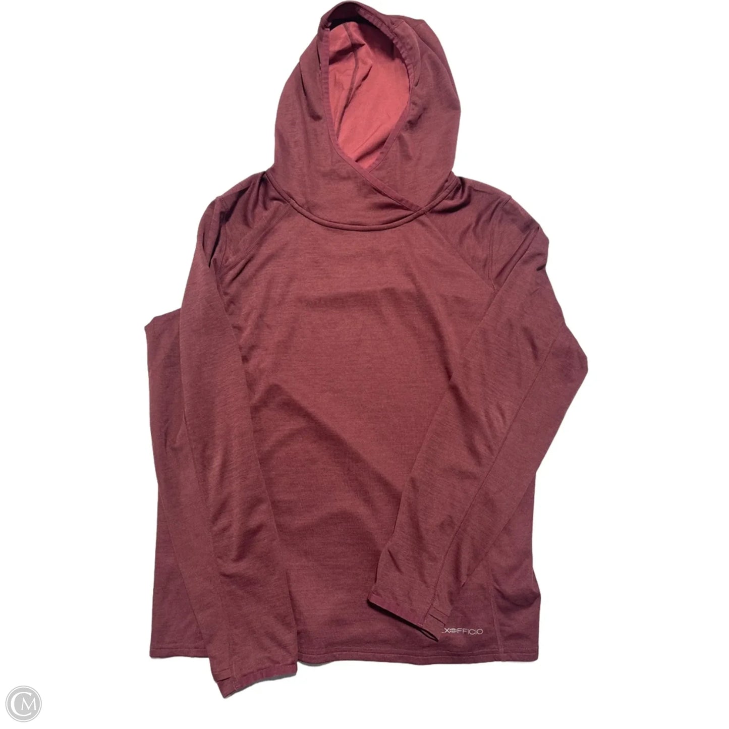 Athletic Sweatshirt Hoodie By Exofficio In Red, Size: Xl