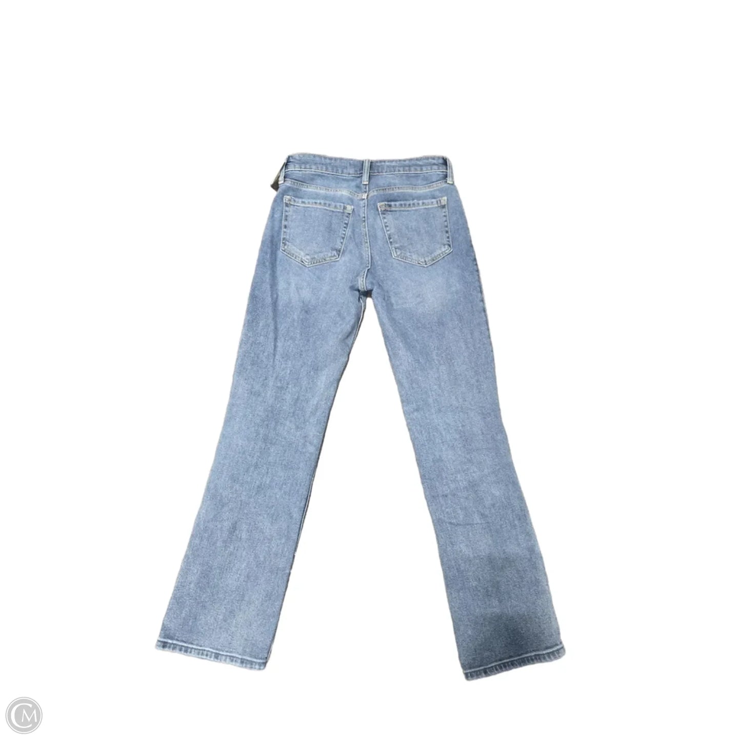 Jeans Straight By Hollister In Blue Denim, Size: 0