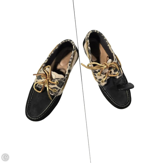 Shoes Flats By Sperry In Animal Print, Size: 8