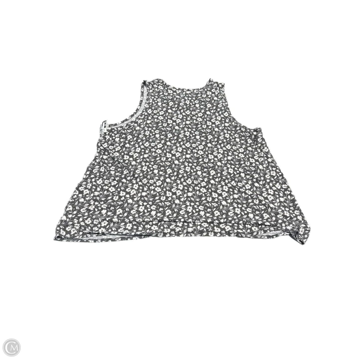 Tank Top By Old Navy In Grey & White, Size: Xxl