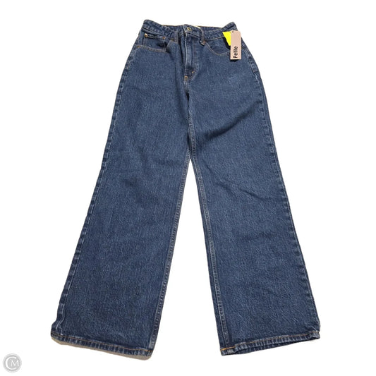 Jeans Straight By Abercrombie And Fitch In Blue Denim, Size: 6p