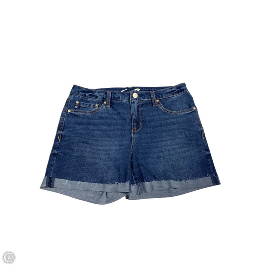 Shorts By Seven 7 In Blue Denim, Size: 8