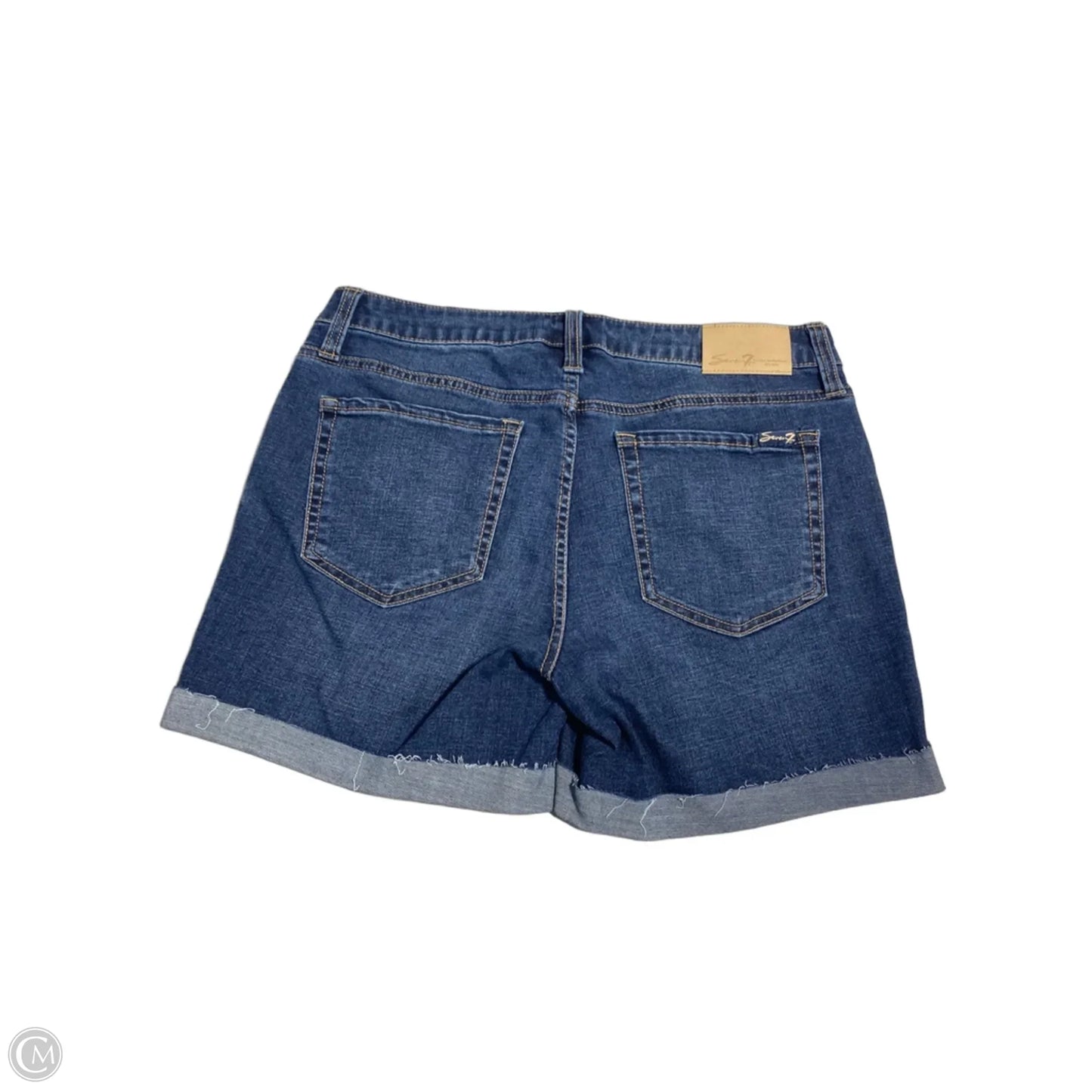 Shorts By Seven 7 In Blue Denim, Size: 8