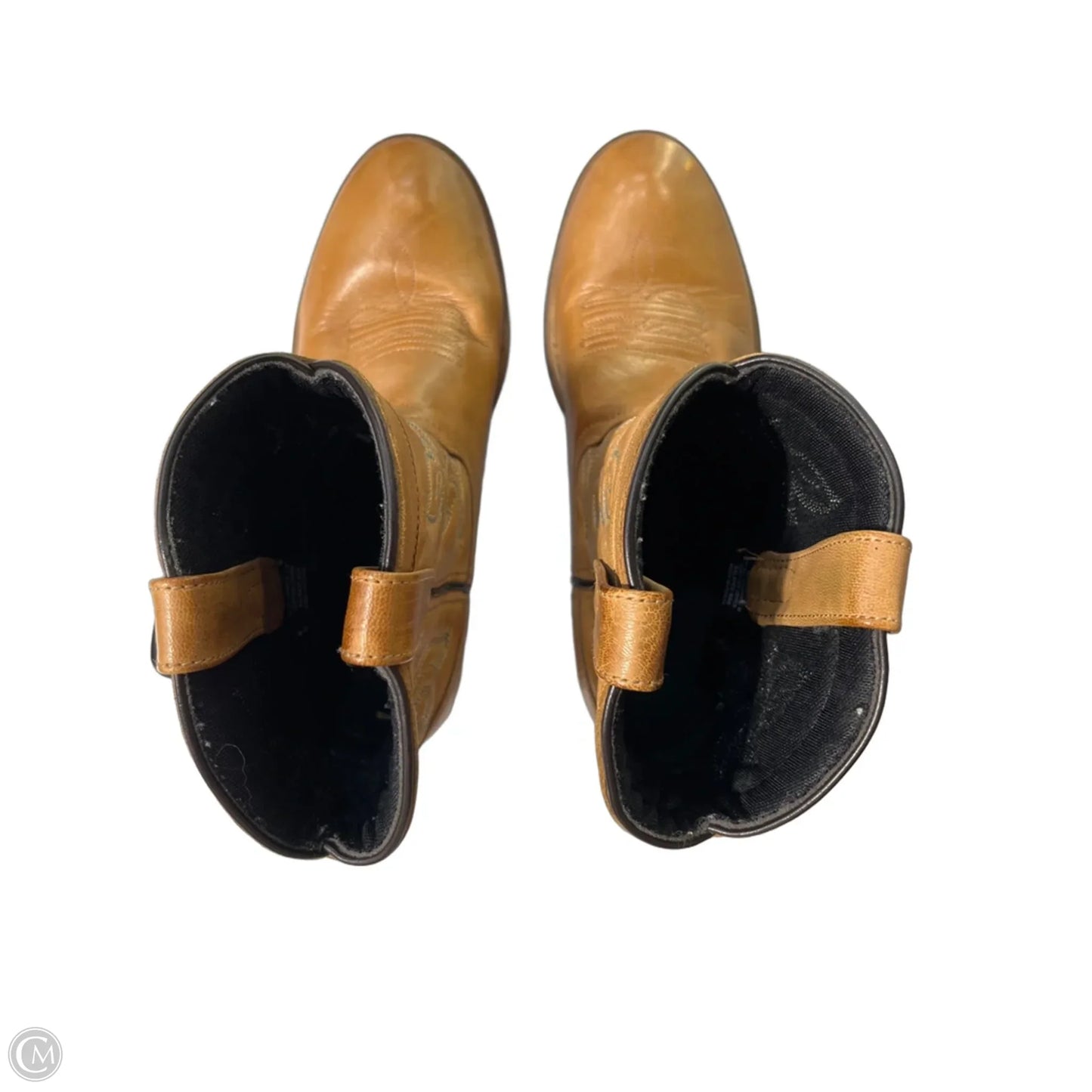 Boots Ankle Flats By Dingo In Brown, Size: 9