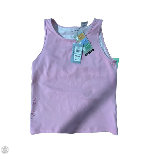 Athletic Tank Top By Danskin In Pink, Size: Xl